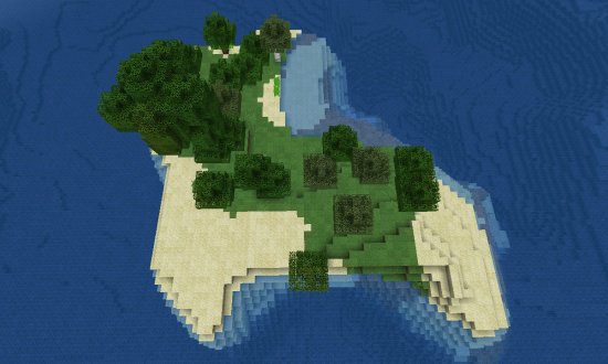 minecraft survival island seed ps4